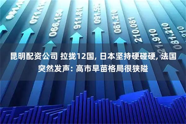 昆明配资公司 拉拢12国, 日本坚持硬碰硬, 法国突然发声: 高市早苗格局很狭隘